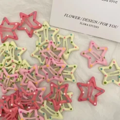 Starry Star Hair Barrettes