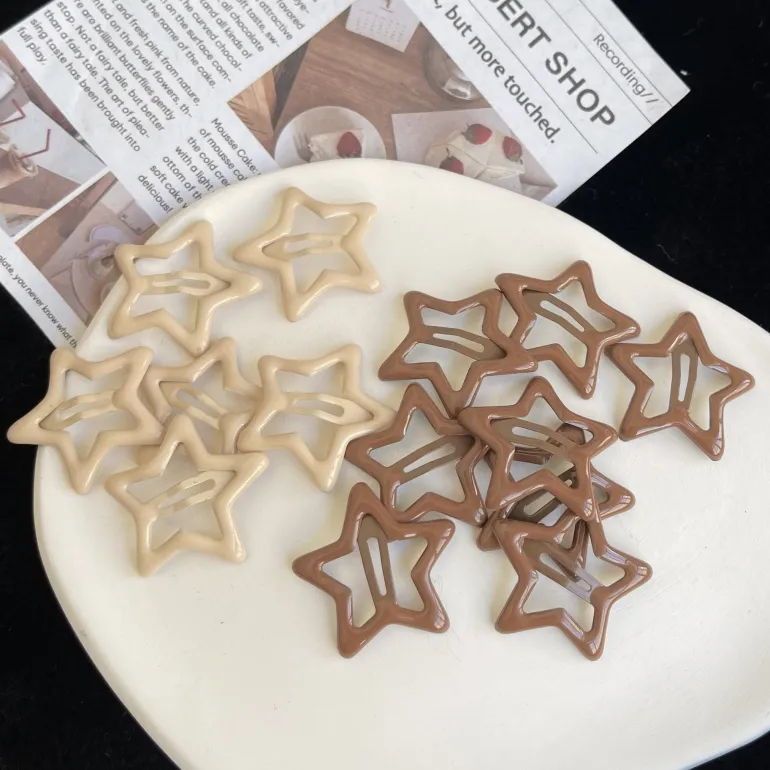 Starry Star Hair Barrettes