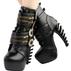 Steampunk Booties
