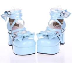 Strappy Wrap Baby Doll Heels
