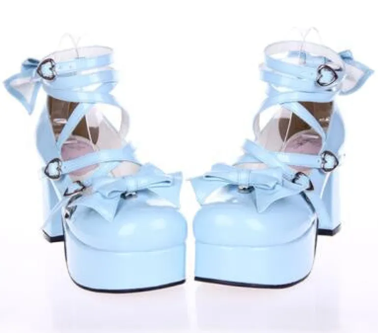 Strappy Wrap Baby Doll Heels