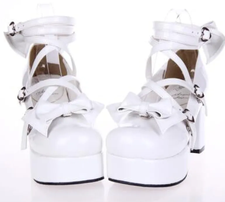 Strappy Wrap Baby Doll Heels