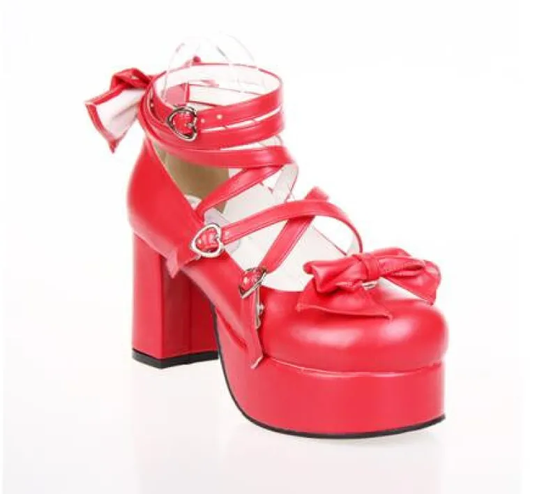 Strappy Wrap Baby Doll Heels