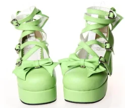 Strappy Wrap Baby Doll Heels