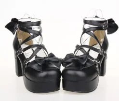 Strappy Wrap Baby Doll Heels