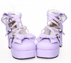 Strappy Wrap Baby Doll Heels