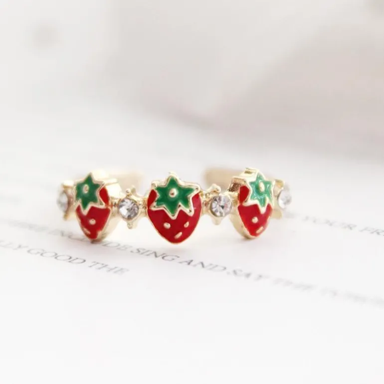 Strawberry Babe Ring