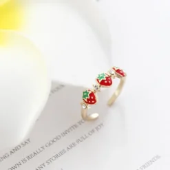 Strawberry Babe Ring