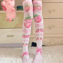 Strawberry Babe Stockings