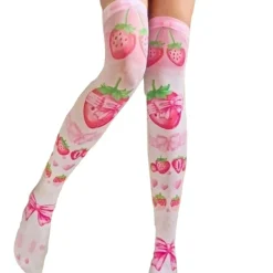 Strawberry Babe Stockings
