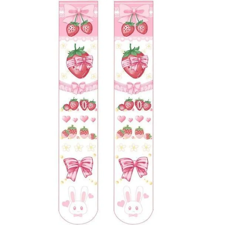 Strawberry Babe Stockings