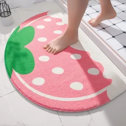 Strawberry Bathroom Mat