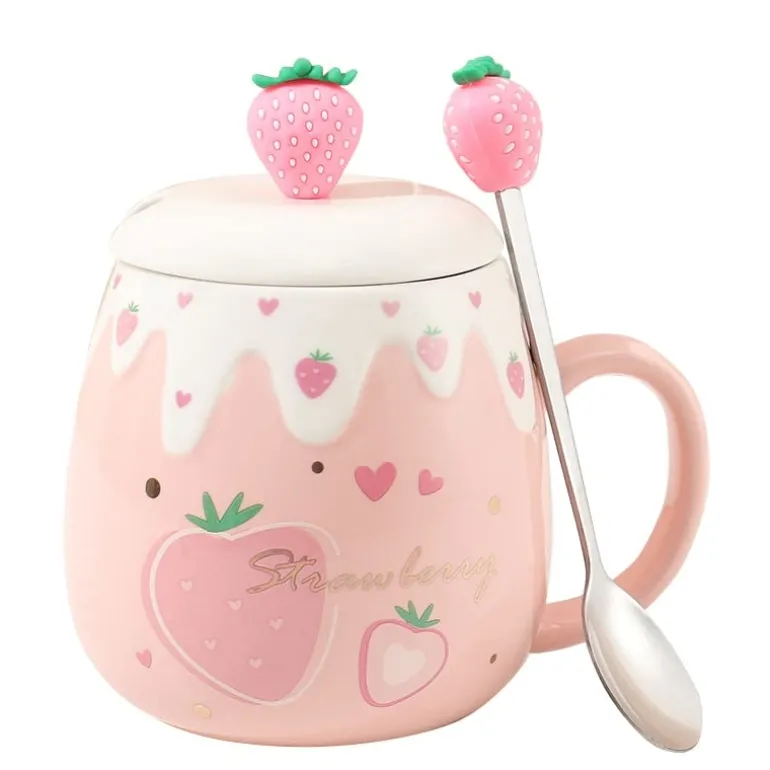 Strawberry Dessert Mugs