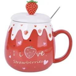 Strawberry Dessert Mugs