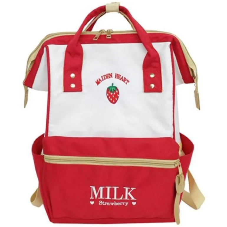Strawberry Milk Backpack (5 Colors)