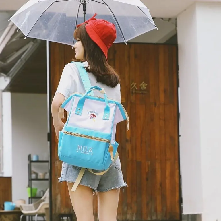 Strawberry Milk Backpack (5 Colors)