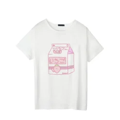 Strawberry Milk Graphic Tee