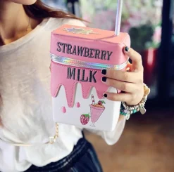 Strawberry Milk Handbag