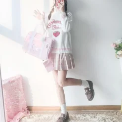 Strawberry Milk Knit Sweater