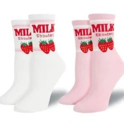 Strawberry Milk Socks