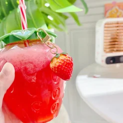 Strawberry Shaped Water Bottle