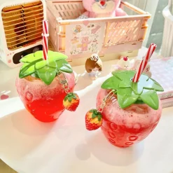 Strawberry Shaped Water Bottle