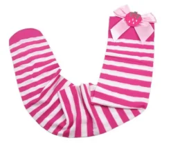 Strawberry Striped Stockings