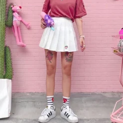 Strawberry Tennis Skirt