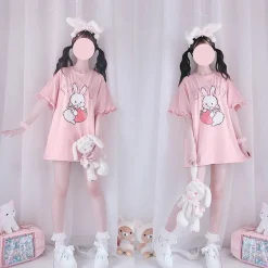 Strawbunny Oversized Tee