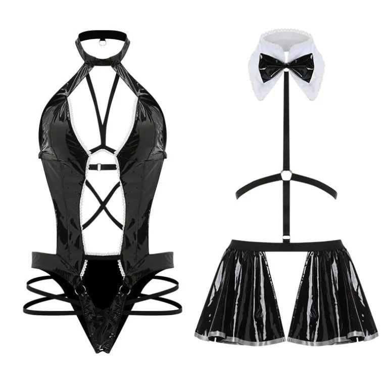 Suited Up Tutu Maid Cosplay