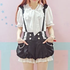Suspender Bloomer Shorts