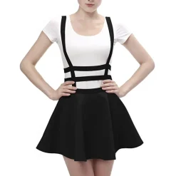 Suspender Cut-Out Dress