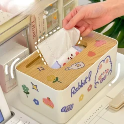Sweet Bunny Tissue Box & Phone Holder