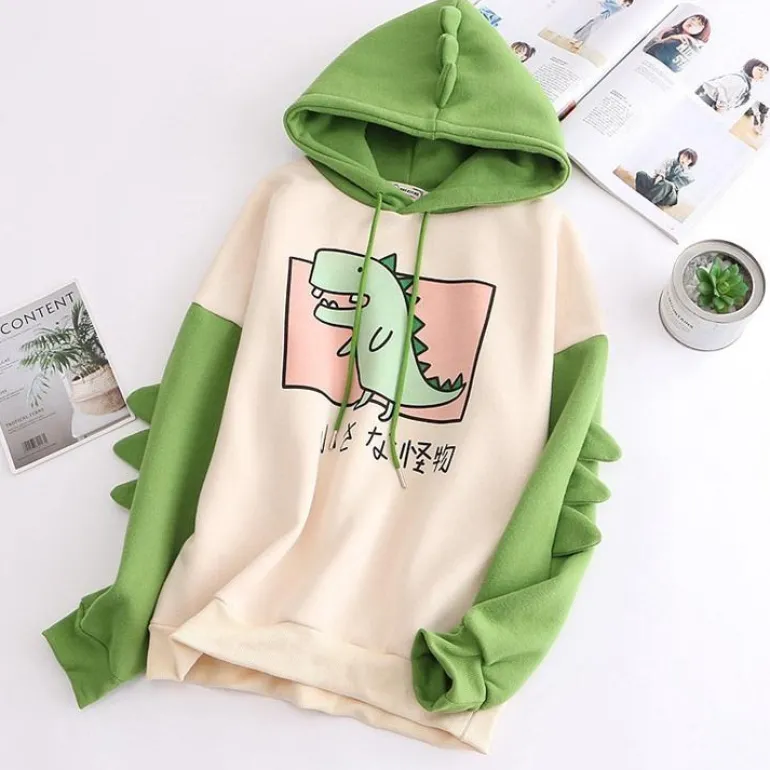 Sweet Japanese Dino Hoodie