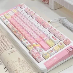 Sweet Kitten Keycaps Set