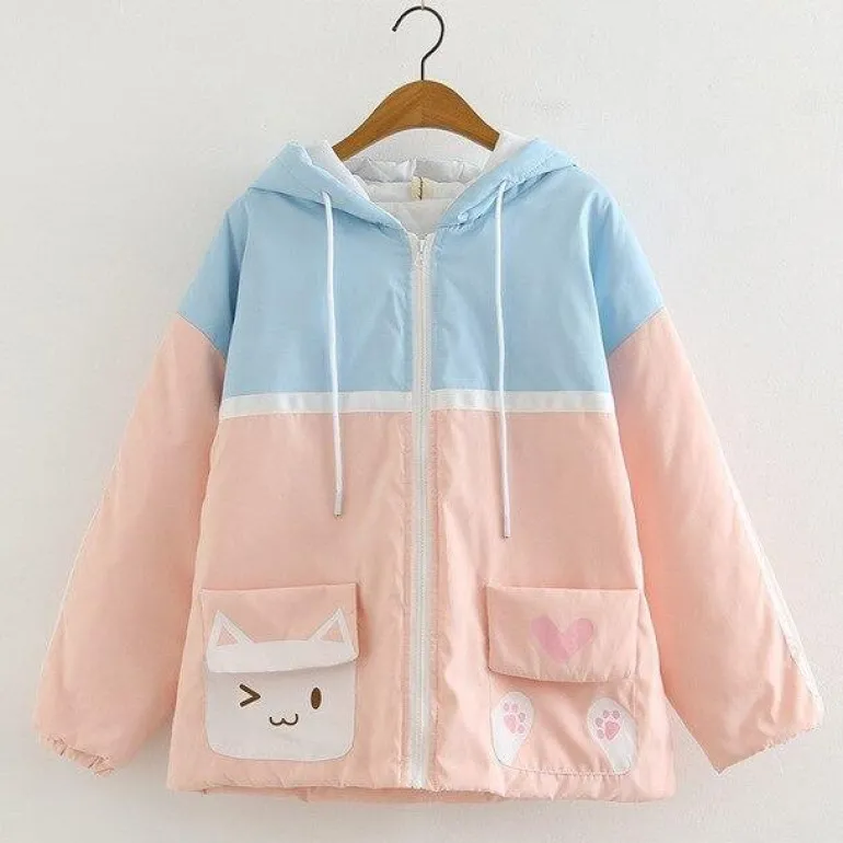 Sweet Kitten Windbreaker