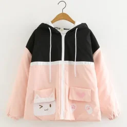 Sweet Kitten Windbreaker