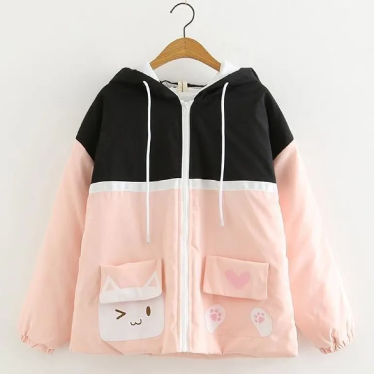 Sweet Kitten Windbreaker