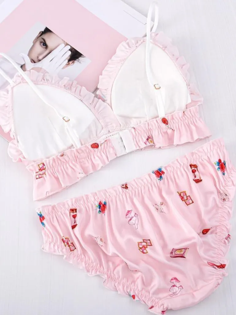 Sweet Peach Lingerie Set