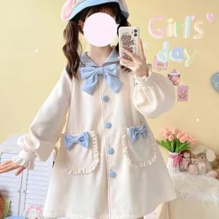 Sweet Sailor Long Trench Coat