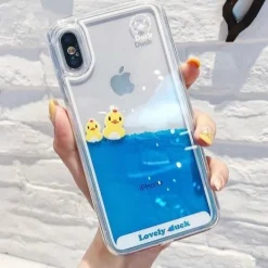 Swimming Duck iPhone Case