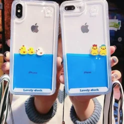 Swimming Duck iPhone Case