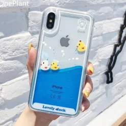Swimming Duck iPhone Case