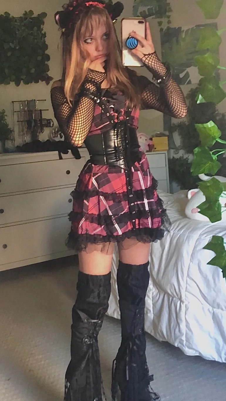Tartan Pinup Dress