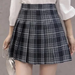 Tartan Plaid School Girl Skirt