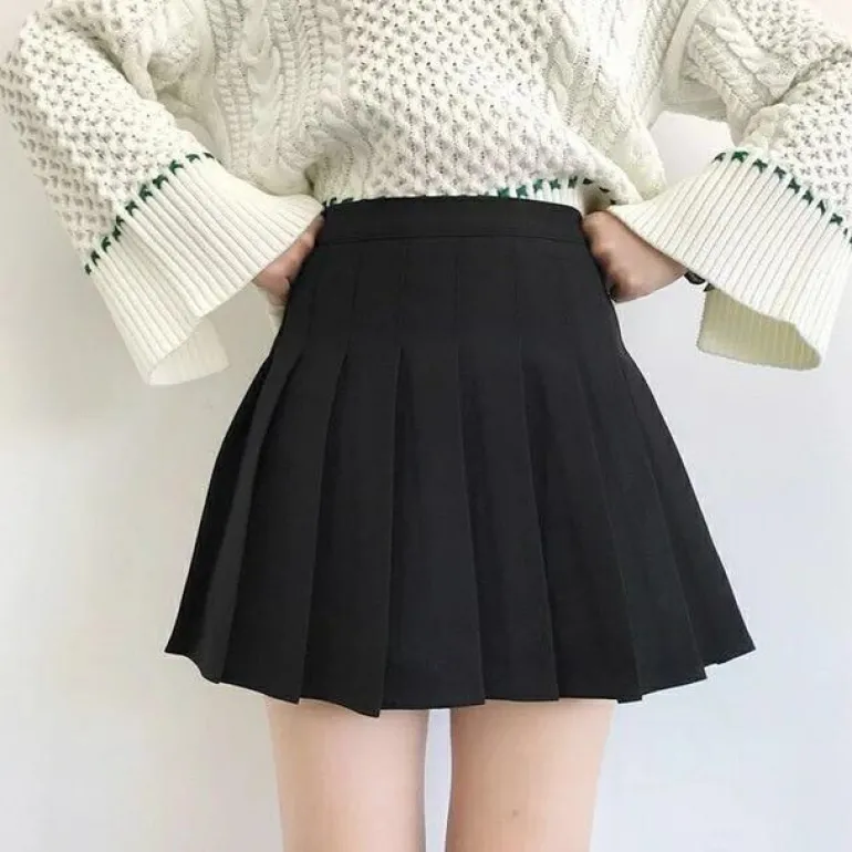Tartan Plaid School Girl Skirt