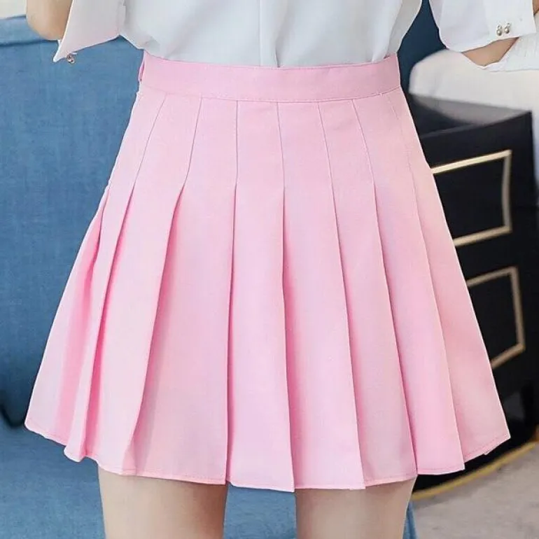 Tartan Plaid School Girl Skirt