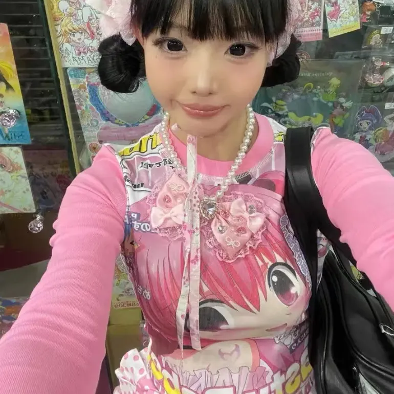 Tasty Babe Manga Long Sleeve Tee