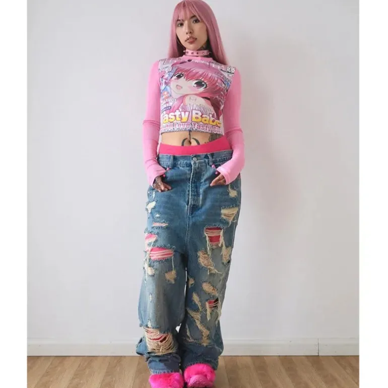 Tasty Babe Manga Long Sleeve Tee