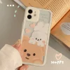 Teddy & Bunny Friends iPhone Case